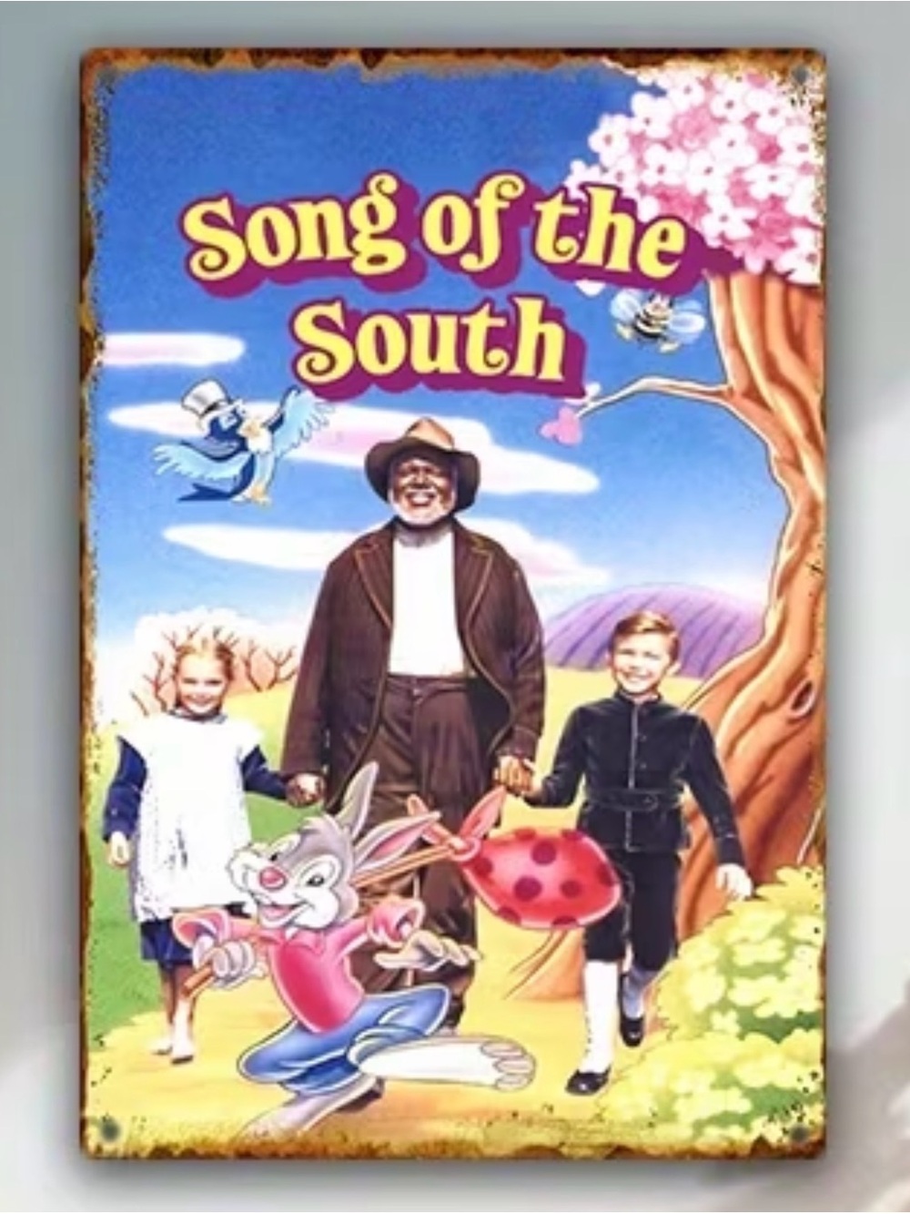 NWT-Song of The South (#2) 8”x12” Vintage Look Metal Sign